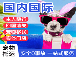 成都双流机场货运国际宠物托运 【国